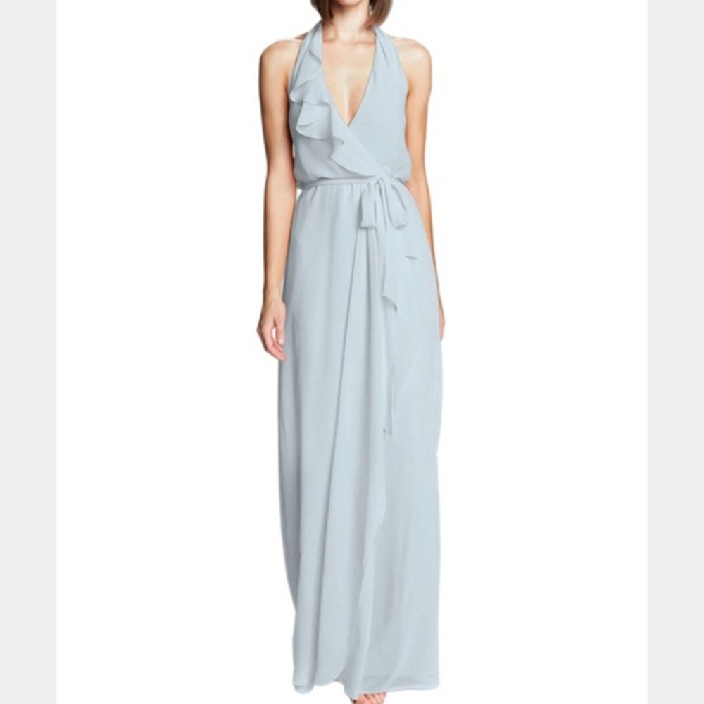 Nouvelle AMSALE bridesmaid dress in Cloud